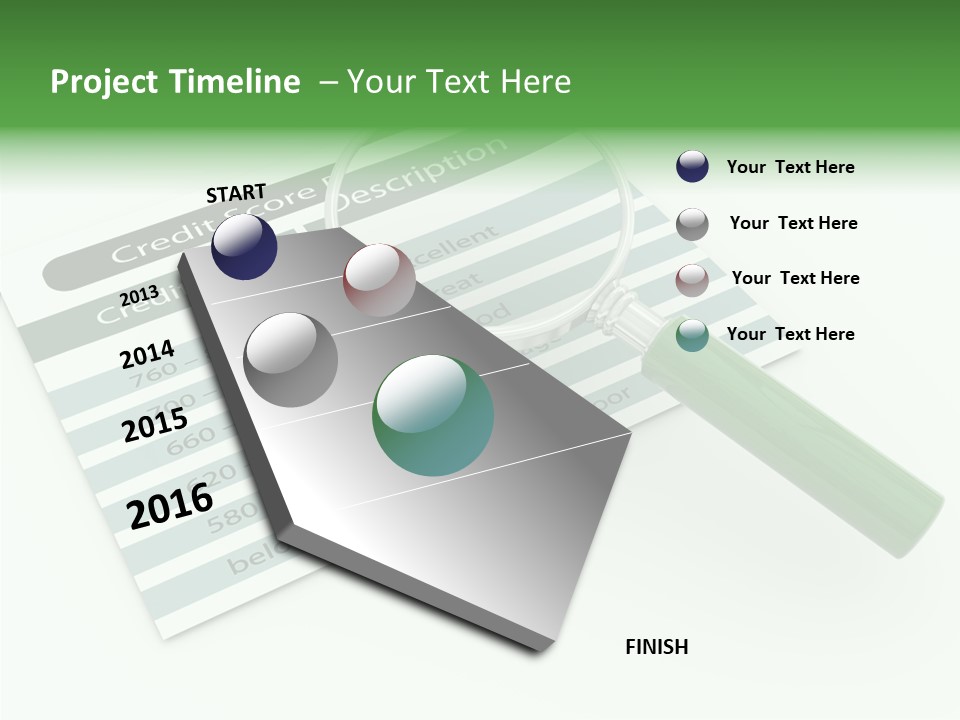 Pick Search Report PowerPoint Template