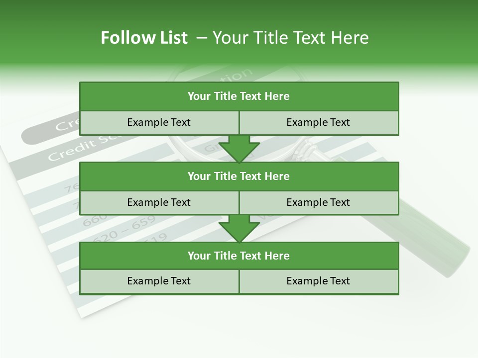 Pick Search Report PowerPoint Template