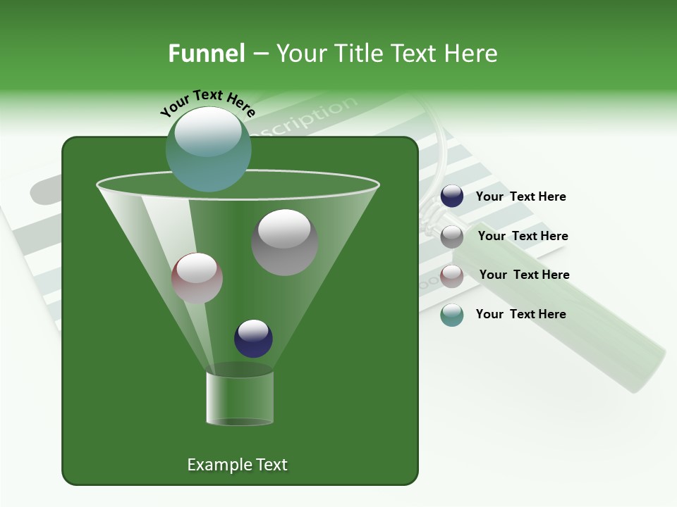 Pick Search Report PowerPoint Template