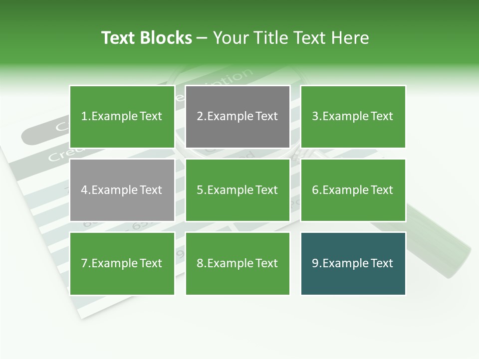 Pick Search Report PowerPoint Template