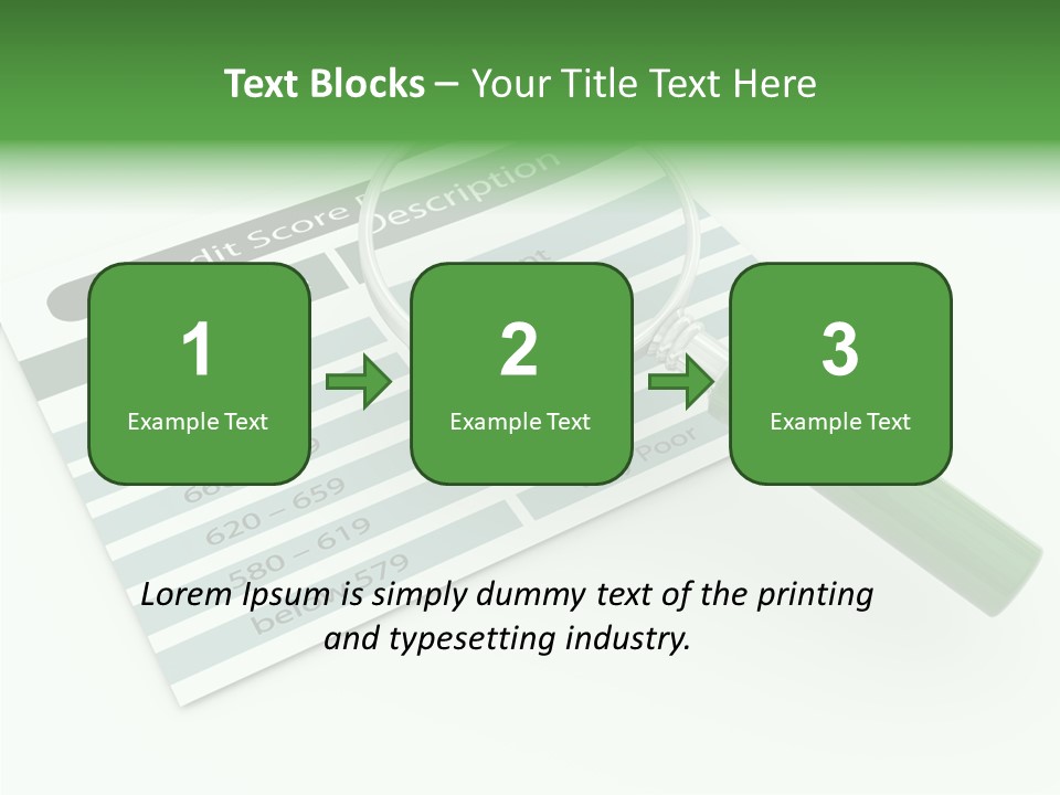 Pick Search Report PowerPoint Template