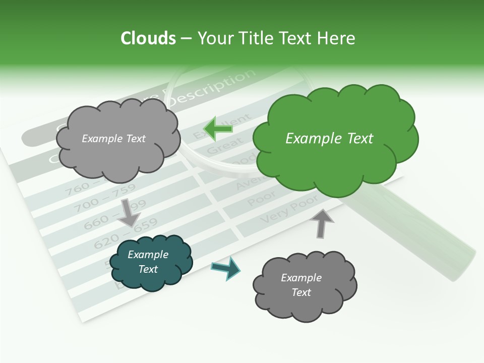 Pick Search Report PowerPoint Template