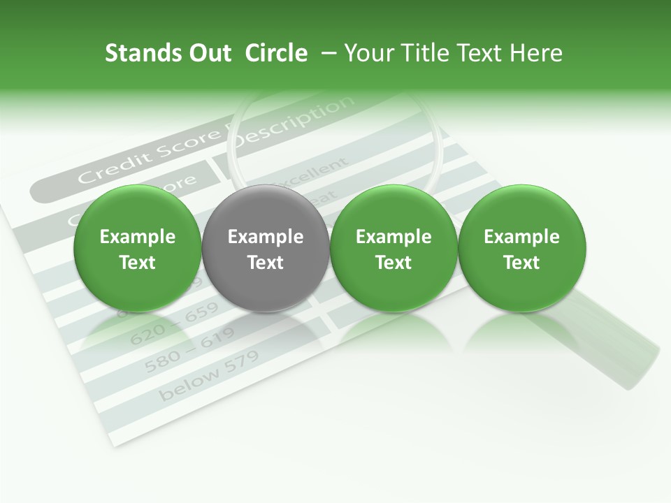 Pick Search Report PowerPoint Template