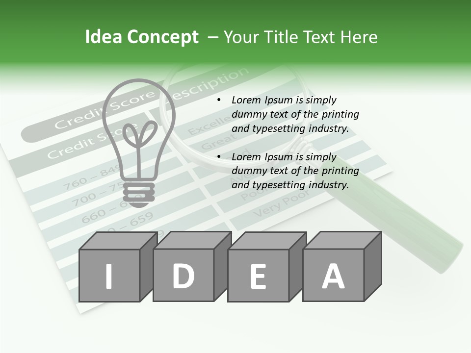 Pick Search Report PowerPoint Template