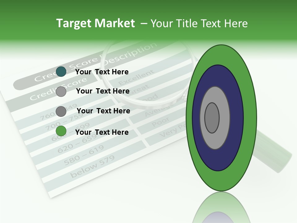 Pick Search Report PowerPoint Template