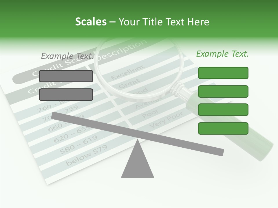 Pick Search Report PowerPoint Template