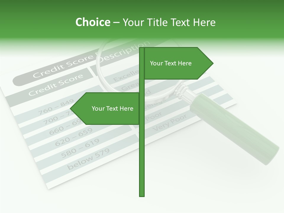 Pick Search Report PowerPoint Template