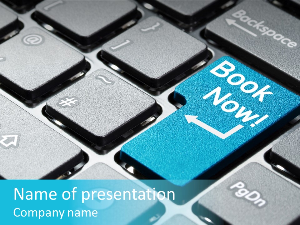 Reservation Credit Buy PowerPoint Template