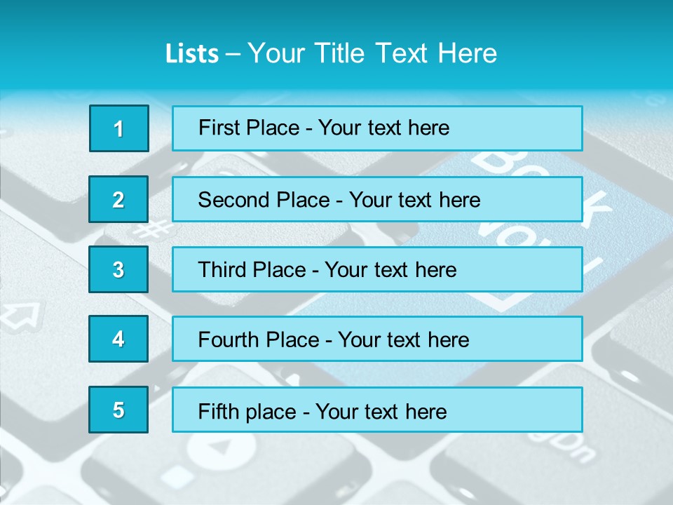 Reservation Credit Buy PowerPoint Template
