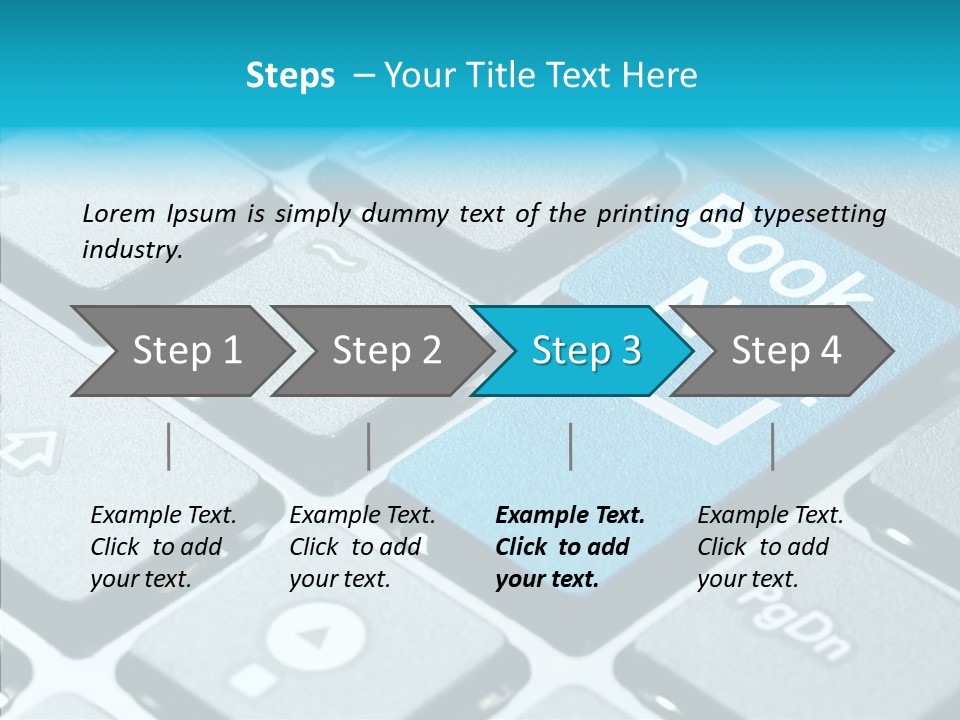 Reservation Credit Buy PowerPoint Template