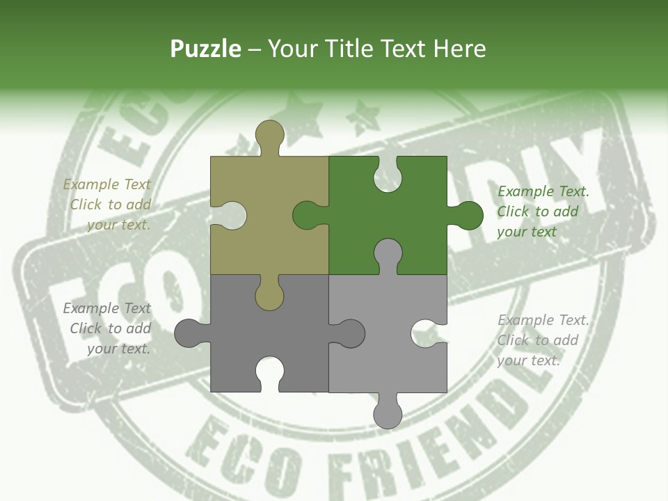 Organic Clean Reuse PowerPoint Template