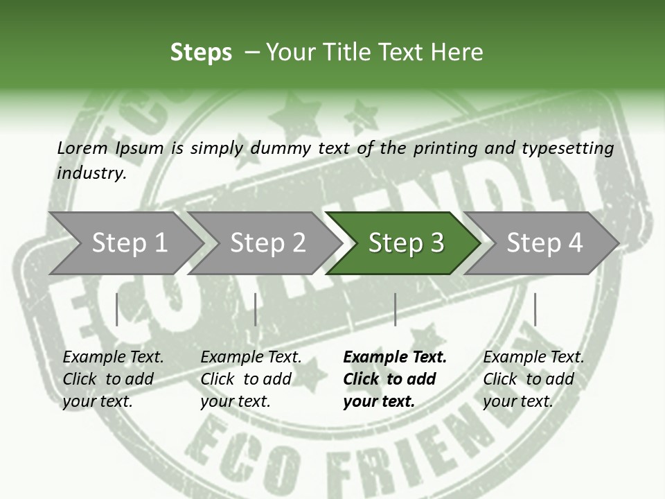 Organic Clean Reuse PowerPoint Template