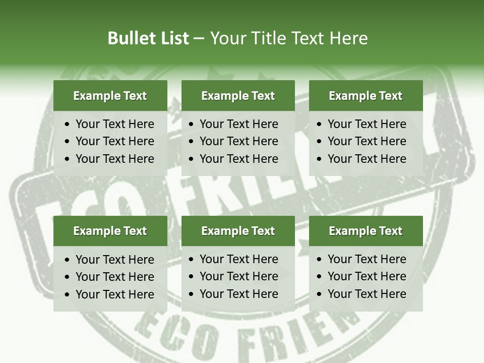 Organic Clean Reuse PowerPoint Template