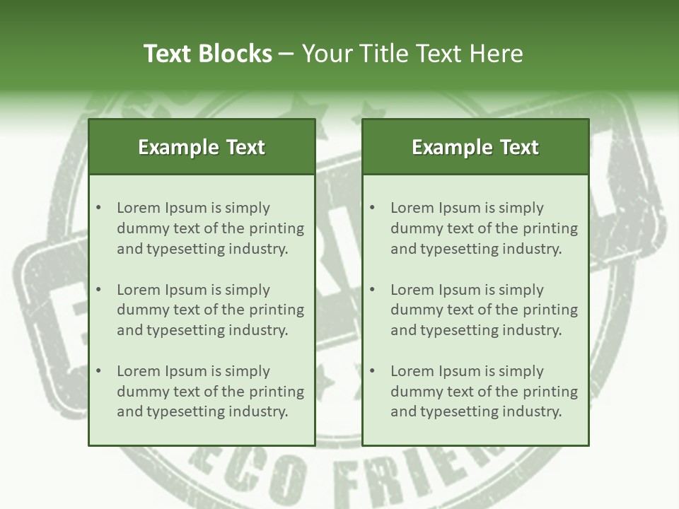 Organic Clean Reuse PowerPoint Template