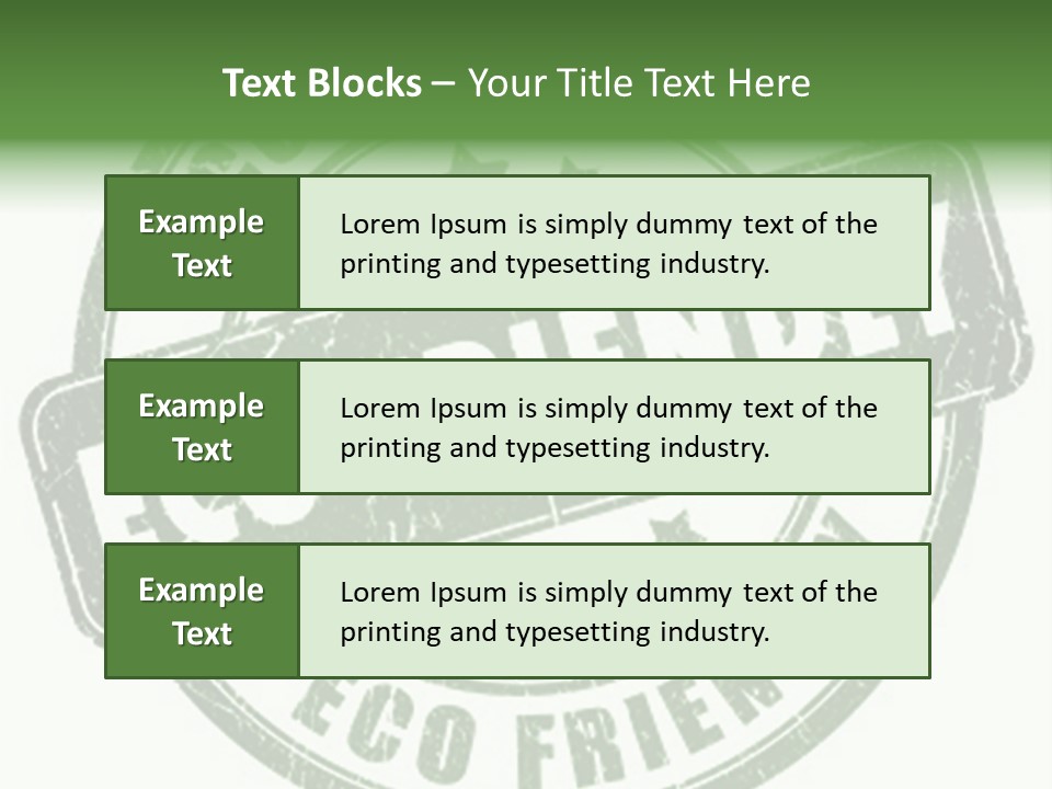 Organic Clean Reuse PowerPoint Template