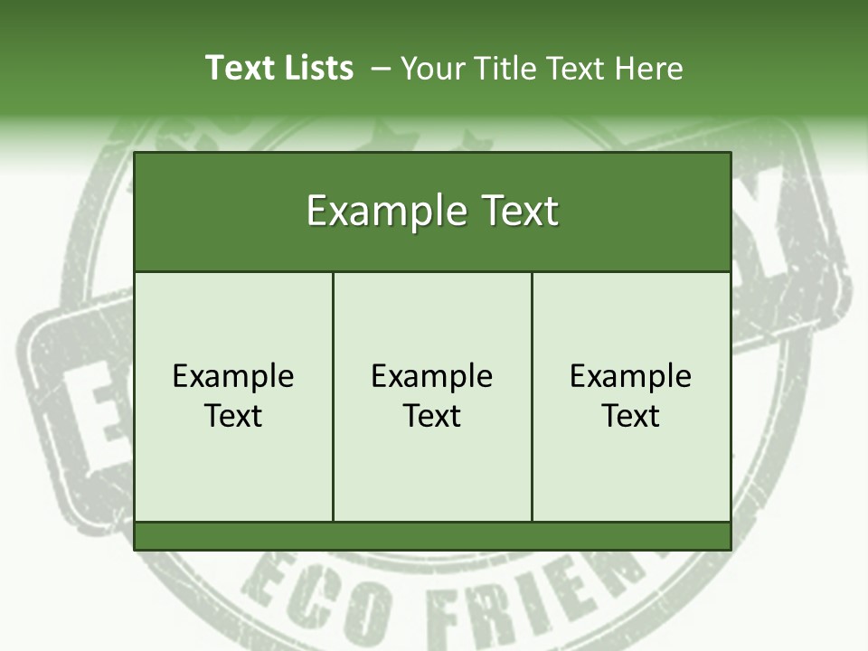 Organic Clean Reuse PowerPoint Template