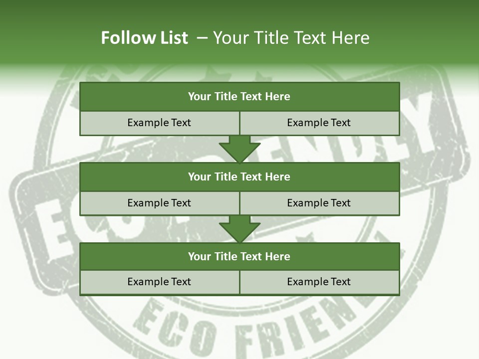 Organic Clean Reuse PowerPoint Template