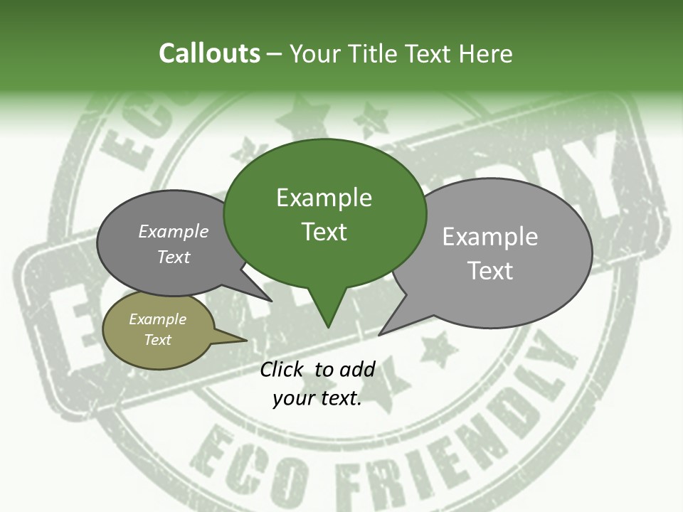 Organic Clean Reuse PowerPoint Template