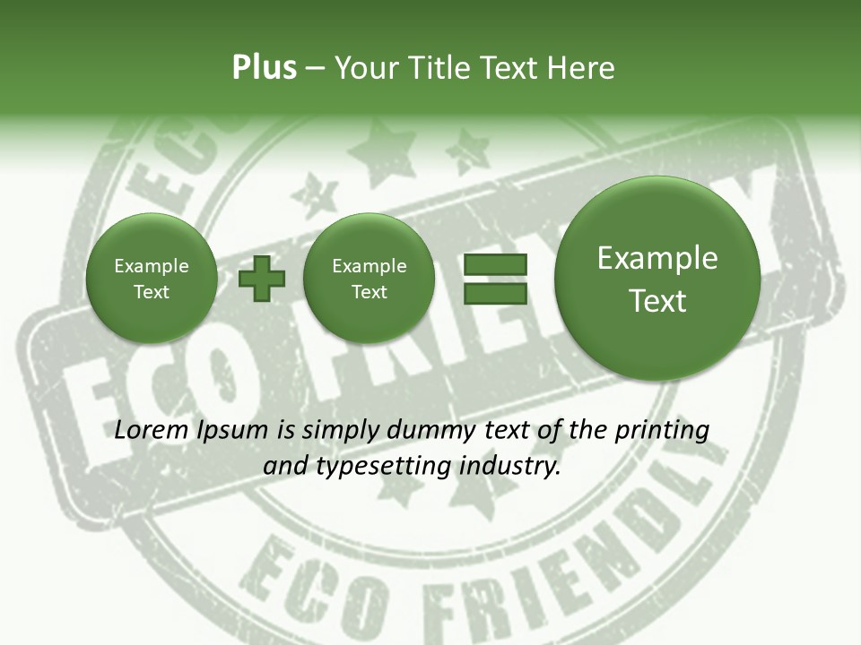 Organic Clean Reuse PowerPoint Template