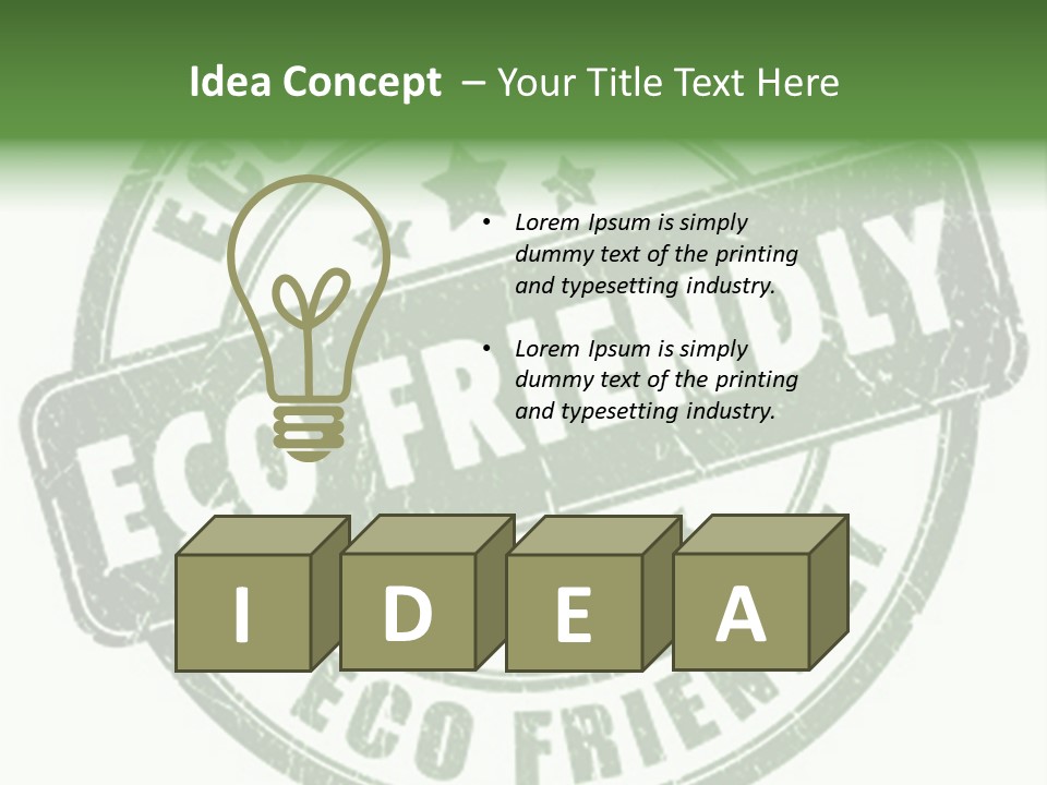 Organic Clean Reuse PowerPoint Template