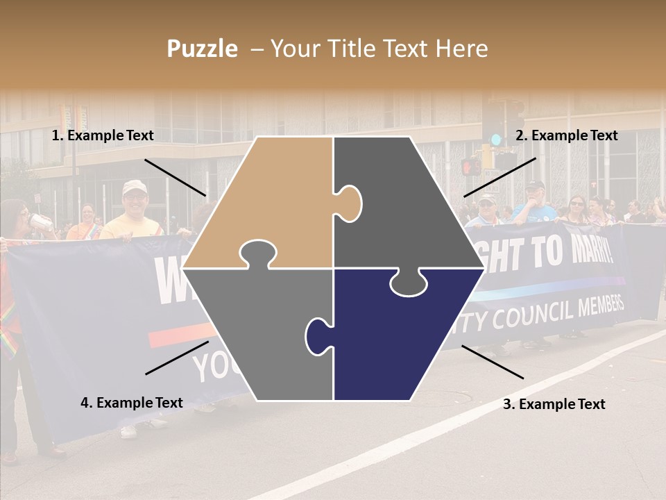Homosexual Politics Council PowerPoint Template