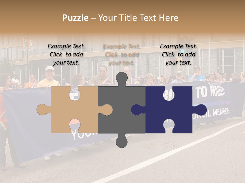 Homosexual Politics Council PowerPoint Template