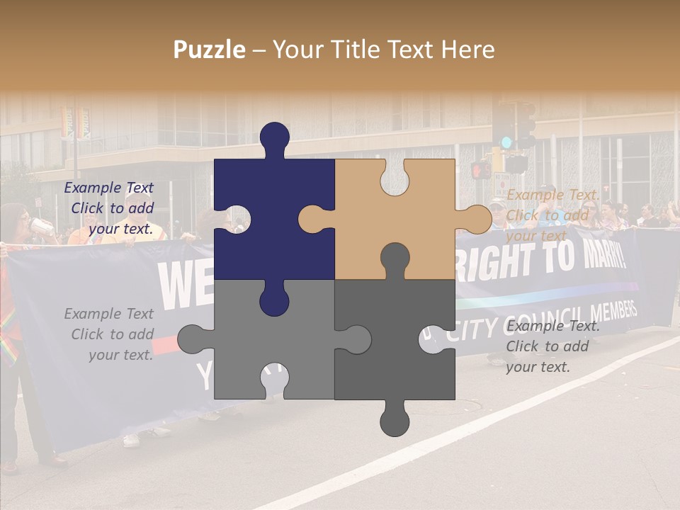 Homosexual Politics Council PowerPoint Template