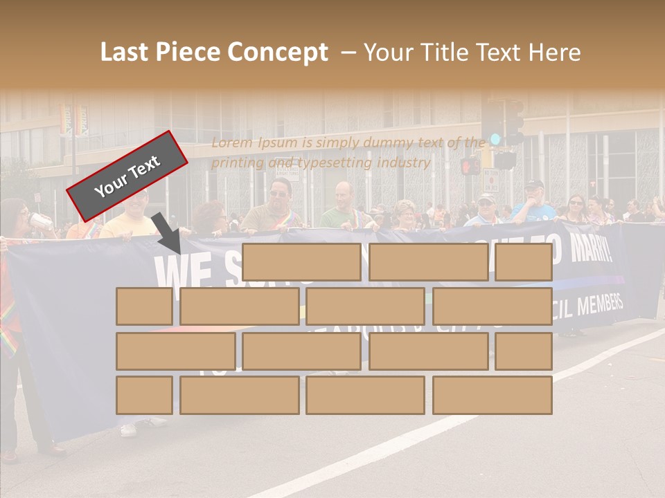 Homosexual Politics Council PowerPoint Template