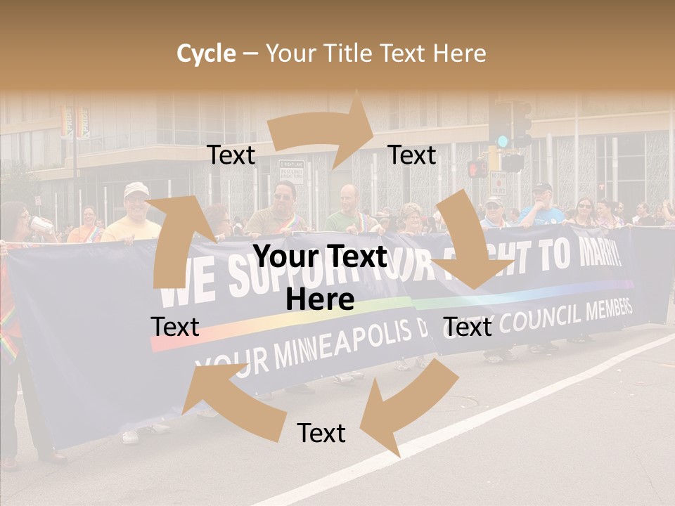Homosexual Politics Council PowerPoint Template
