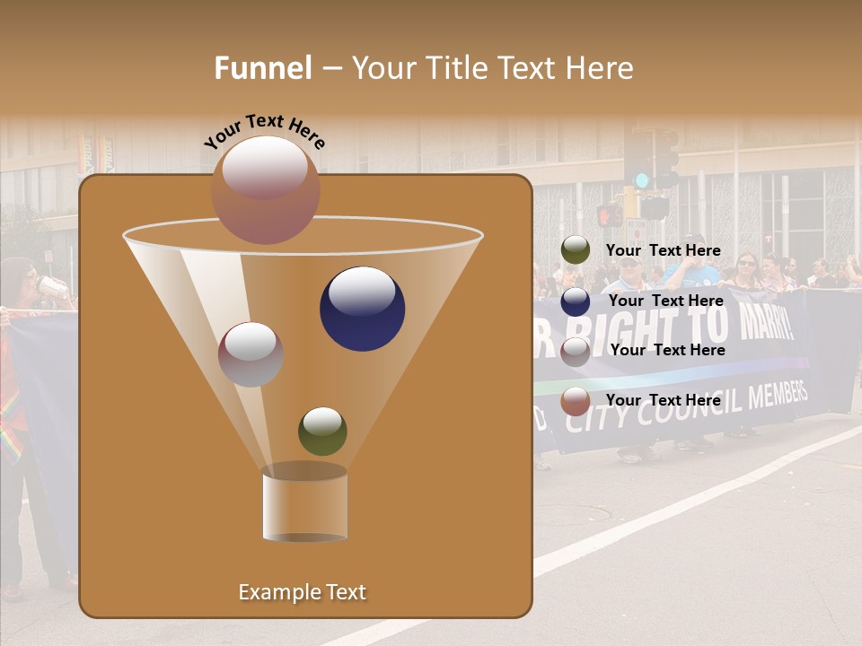 Homosexual Politics Council PowerPoint Template