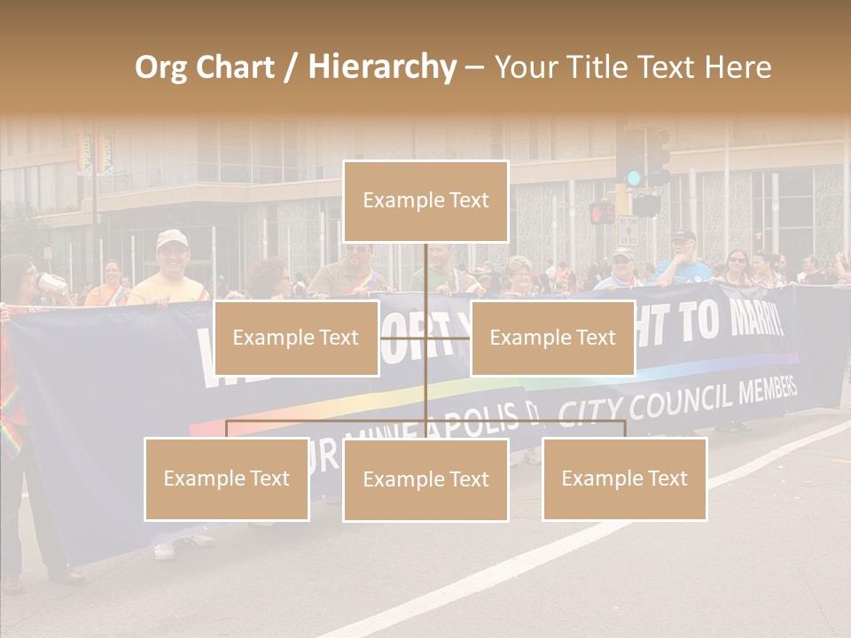 Homosexual Politics Council PowerPoint Template