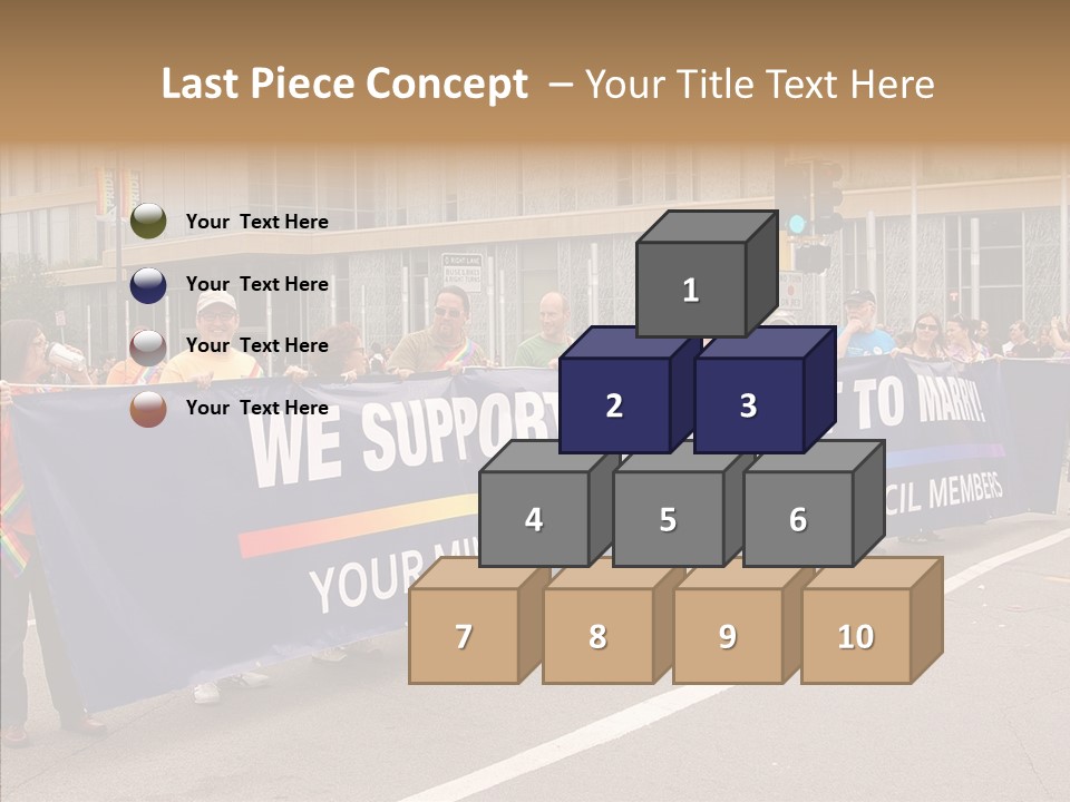 Homosexual Politics Council PowerPoint Template