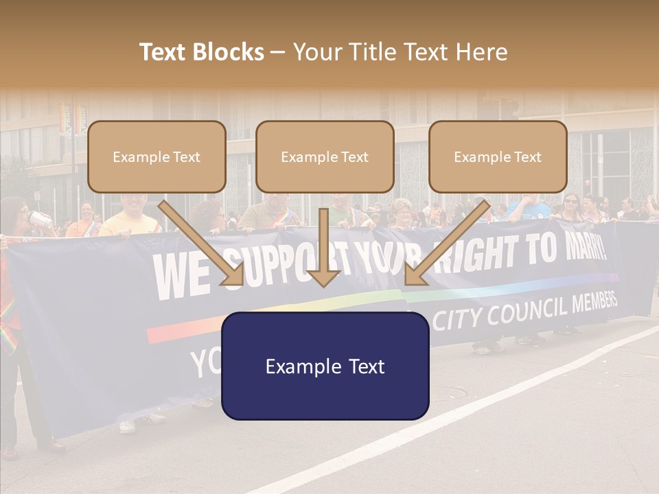 Homosexual Politics Council PowerPoint Template