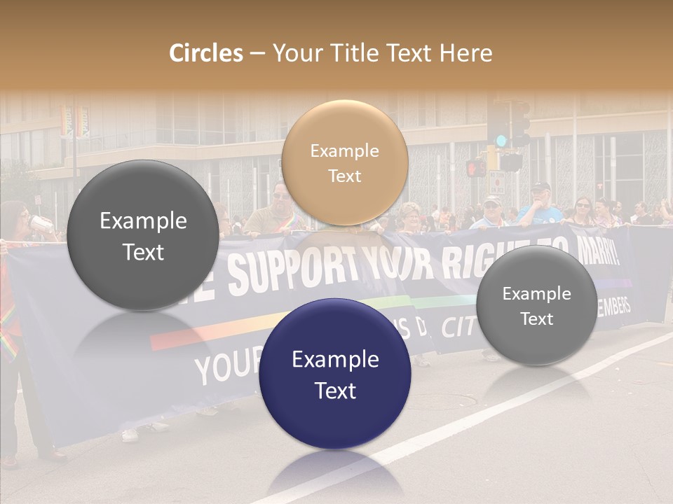 Homosexual Politics Council PowerPoint Template