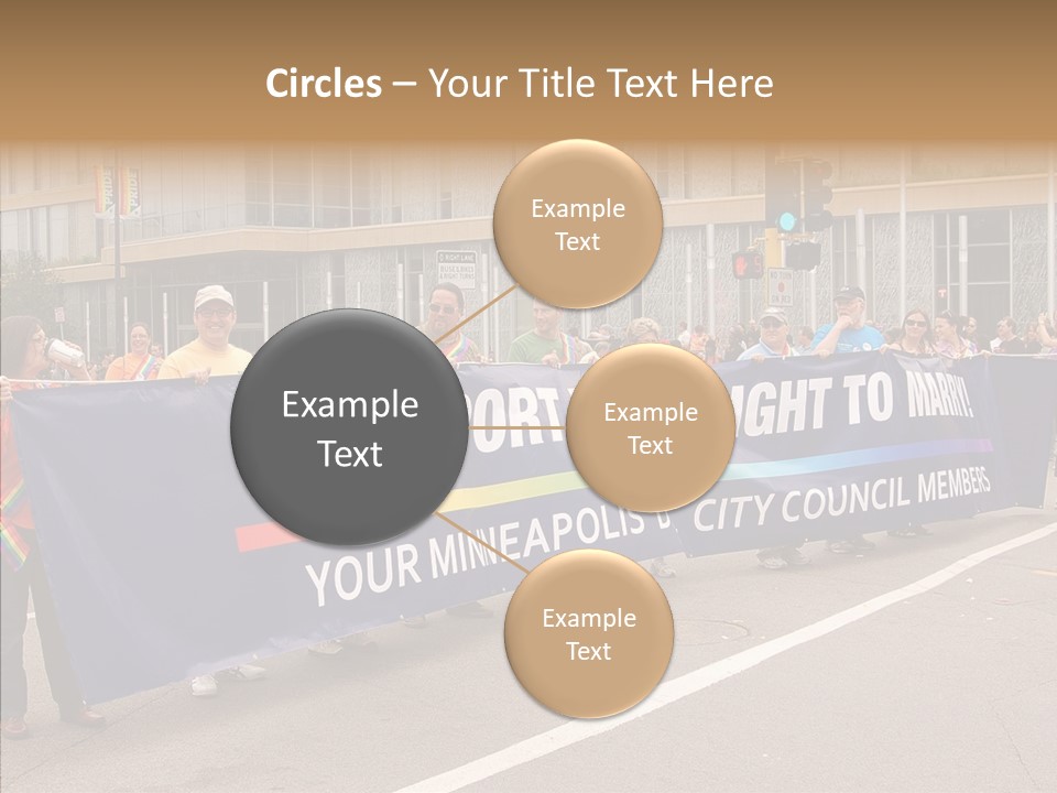 Homosexual Politics Council PowerPoint Template