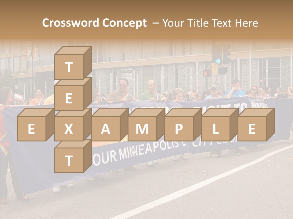 Homosexual Politics Council PowerPoint Template