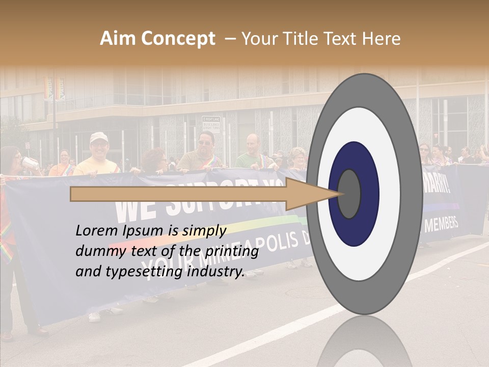 Homosexual Politics Council PowerPoint Template