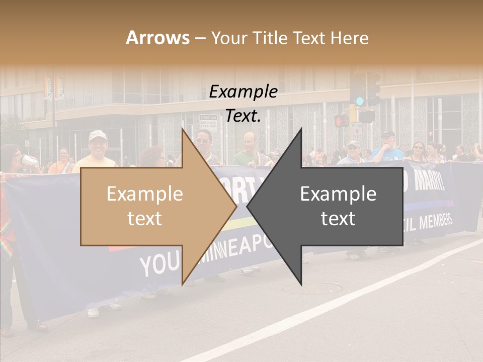 Homosexual Politics Council PowerPoint Template