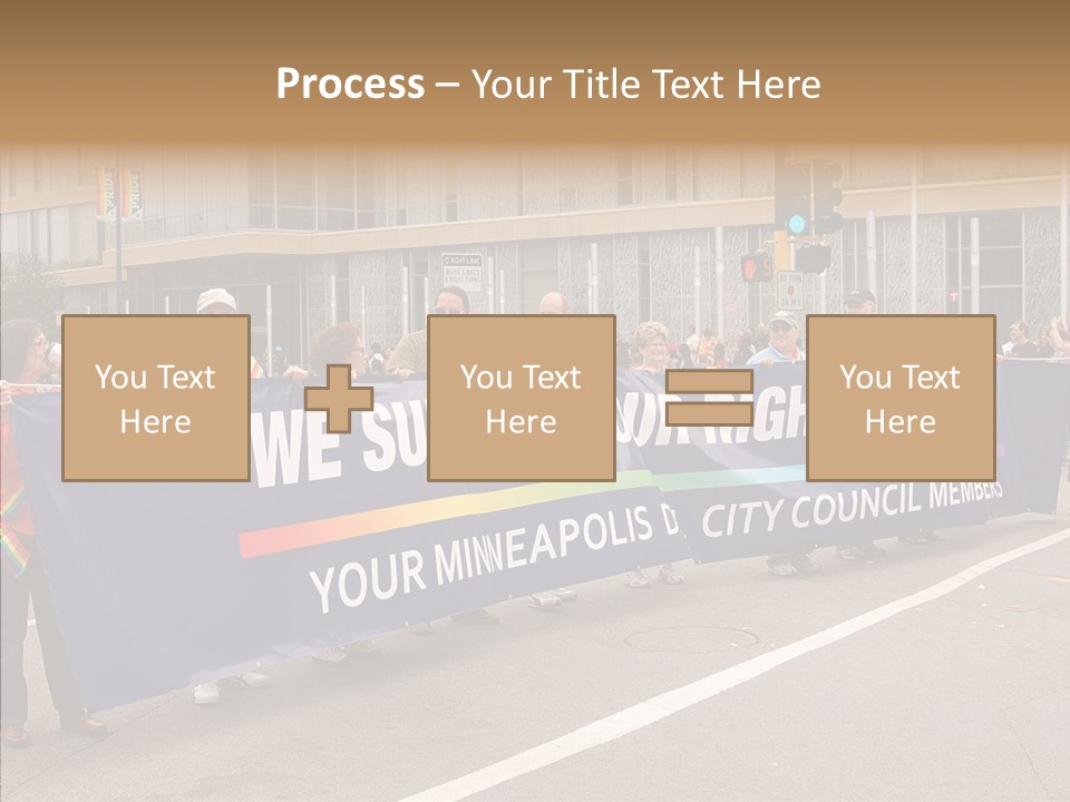 Homosexual Politics Council PowerPoint Template