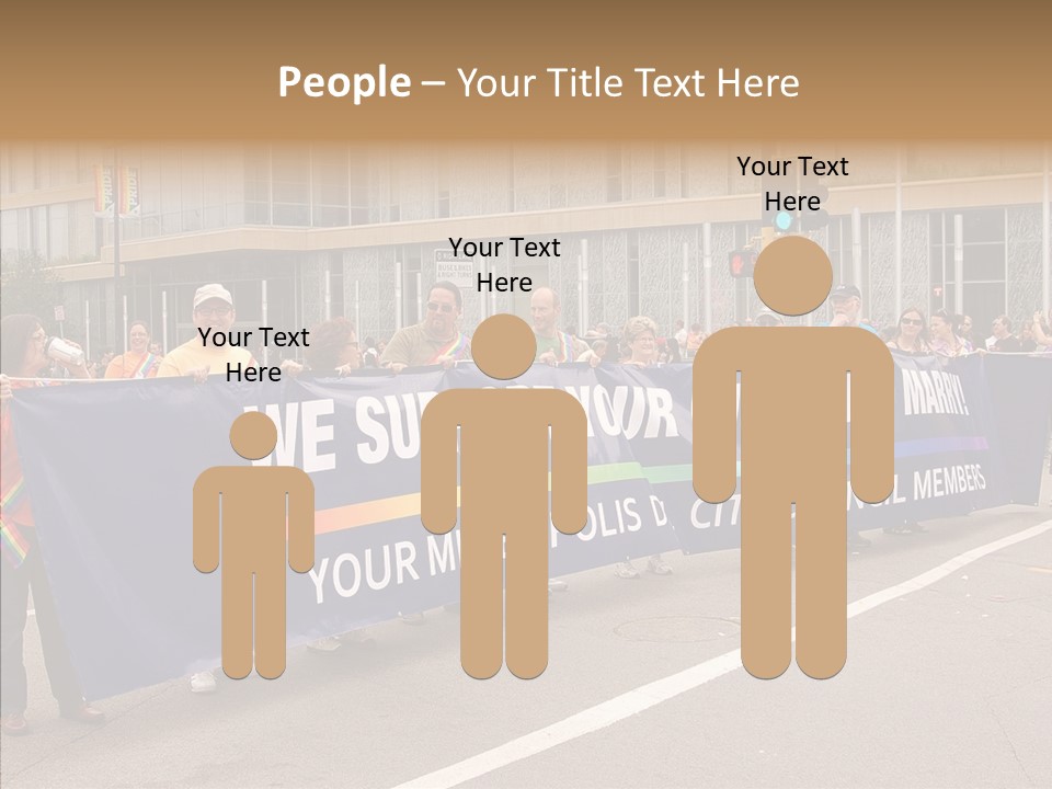 Homosexual Politics Council PowerPoint Template