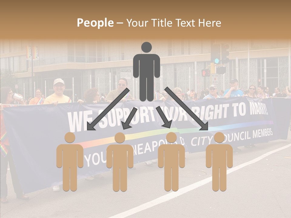 Homosexual Politics Council PowerPoint Template