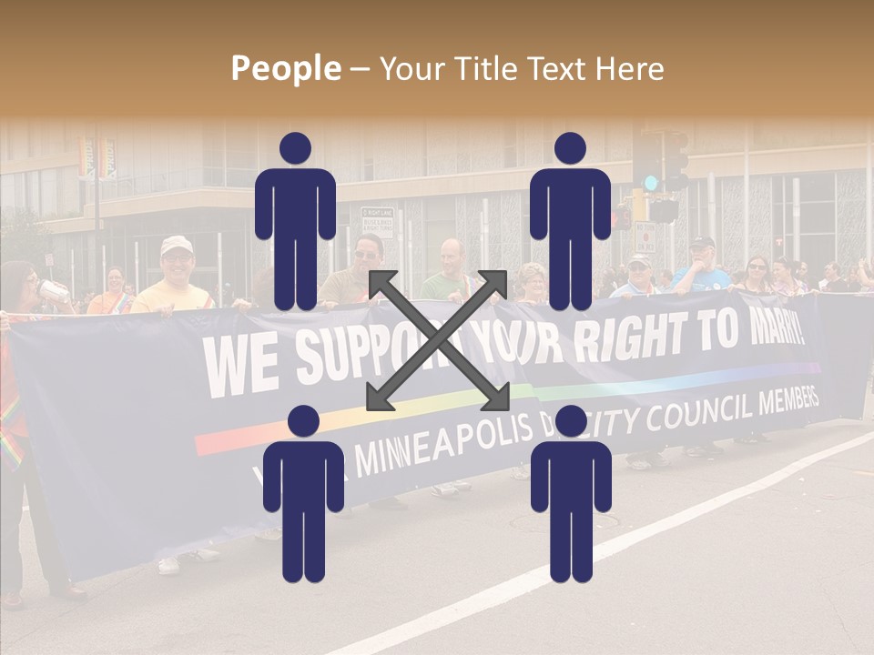 Homosexual Politics Council PowerPoint Template