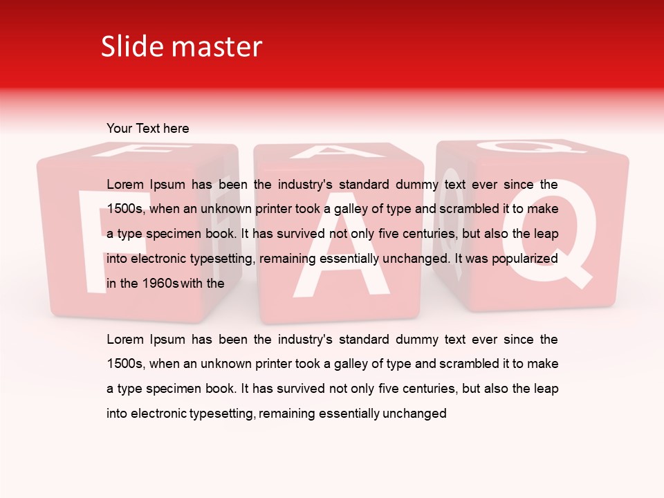 Possible International Pessimist PowerPoint Template