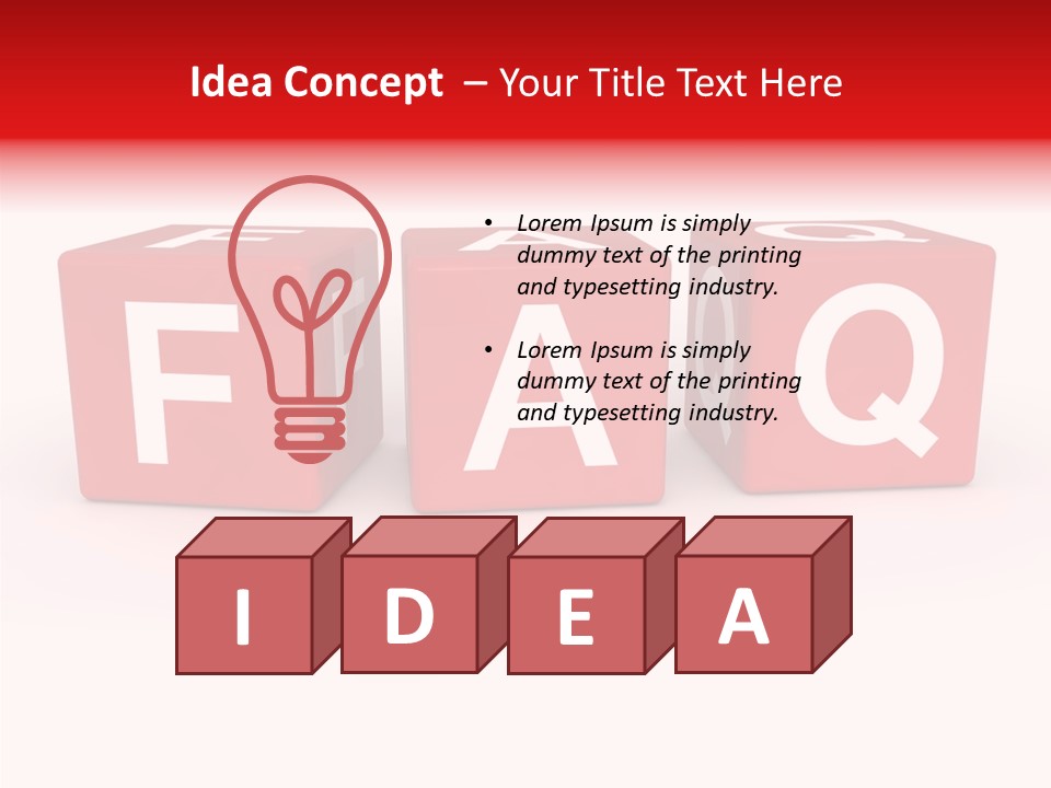 Possible International Pessimist PowerPoint Template