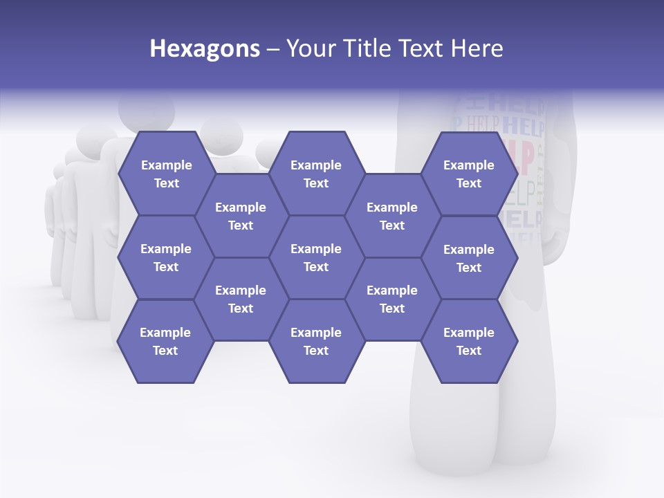 Unique Depressed Help PowerPoint Template