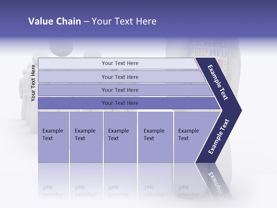 Unique Depressed Help PowerPoint Template