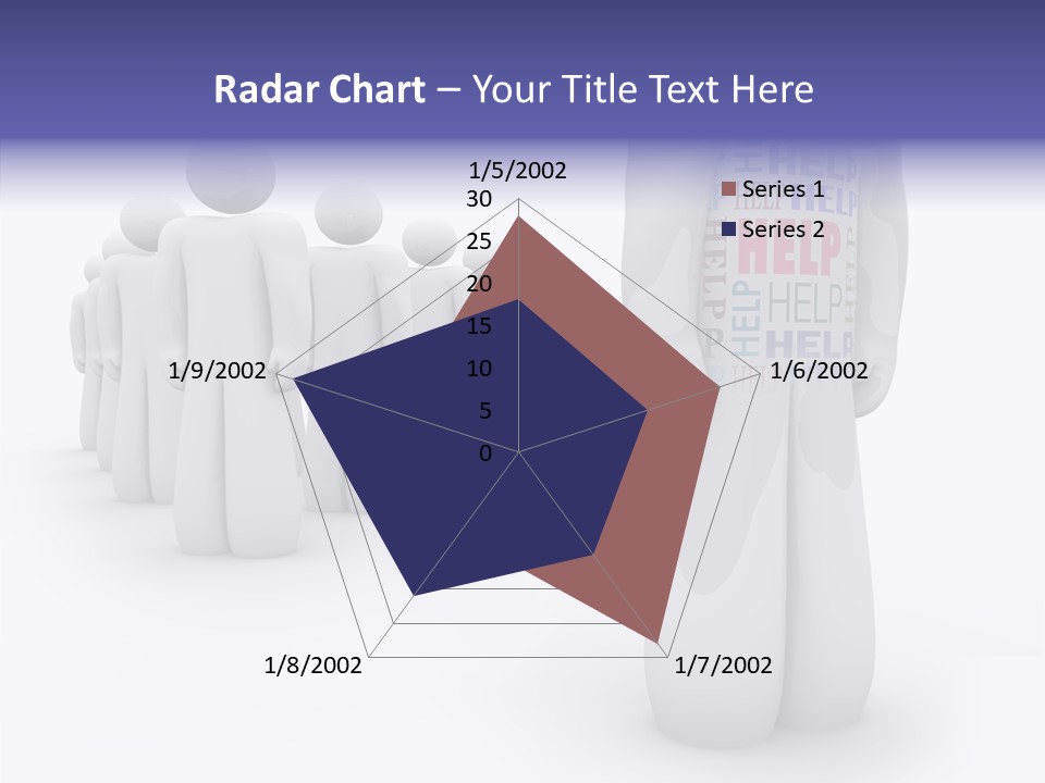 Unique Depressed Help PowerPoint Template