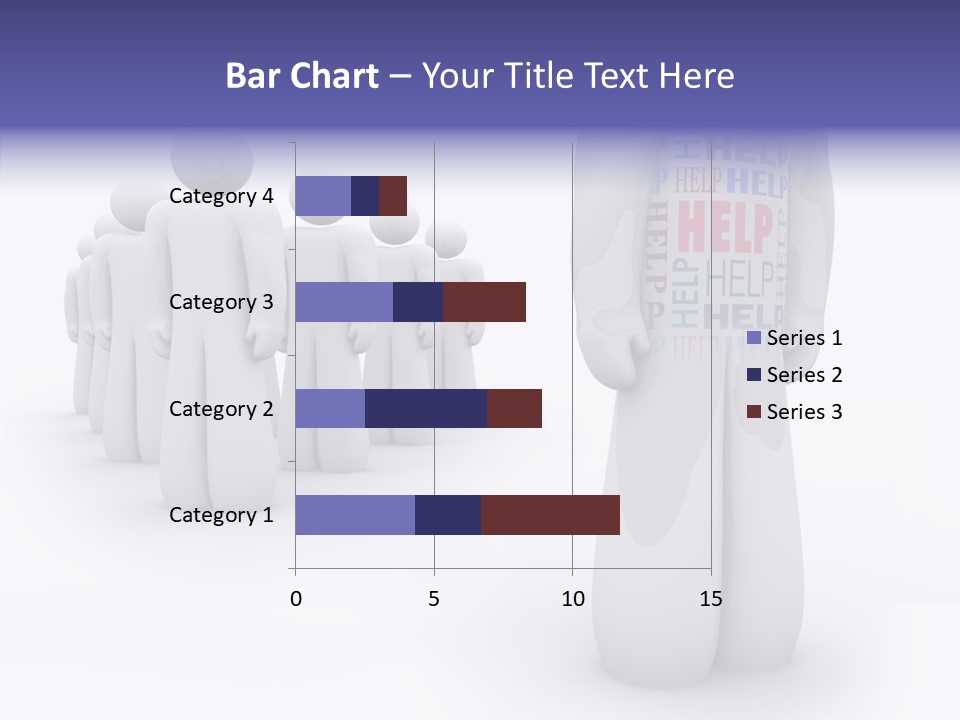 Unique Depressed Help PowerPoint Template