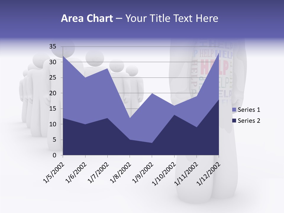 Unique Depressed Help PowerPoint Template