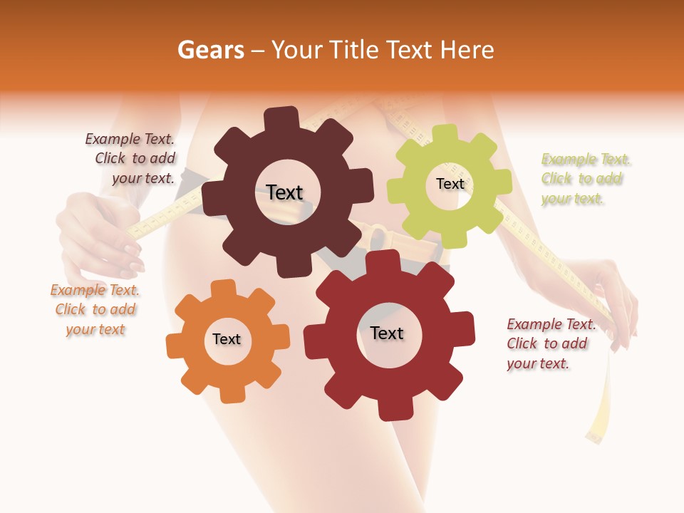 Beautiful Perfect Slimming PowerPoint Template